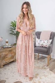 Fairytale Romance Maxi Romper Blush Blush Boho Dress Boho Boutique Clothing Boutique Dresses