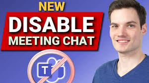 Chat marketing is a huge opportunity for entrepreneurs to create lasting, profitable relationships with. How To Disable Meeting Chat In Microsoft Teams Youtube