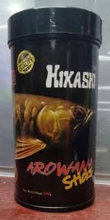 Hikashi GUPPY Fish Food & Hikashi Arowana Sticks from Attingal