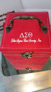 Delta Sigma Theta Jewelry Box Perfect For Sisterhood Month Delta Sigma Theta Gifts Delta Sigma Theta Theta
