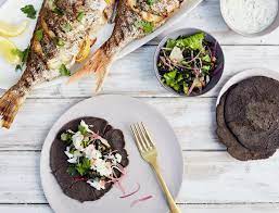 Whole Bbq Pulled Fish With Buckwheat Wraps Tabasco Kale Salad And Yogurt Tartar Sauce Recipe Goop Summer Grilling Recipes Grilling Recipes Grilling Guide