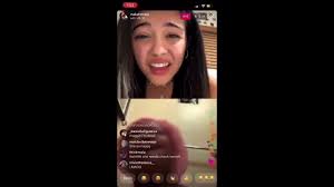 lovely peaches joins malu trevejo's instagram live video confronts her for  coming to her house - YouTube