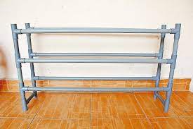 Rak kasut pvc ini adalah genius: Hasilkan Rak Kasut Guna Paip Pvc Modal Tak Banyak Rm25 Siap Sepenuhnya Keluarga