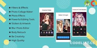 Picee V1 0 Photo Editor Collage Maker Premium Scripts Plugins Mobile