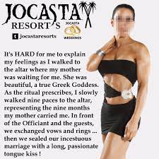 Jocasta resorts: mother son weddings - Mom son incest Captions |  MOTHERLESS.COM ™