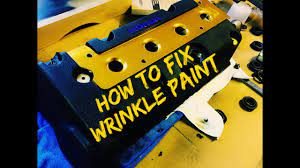 How To Fix Wrinkle Paint Wrinkle Paint Not Wrinkling Youtube