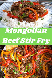 Super Easy Mongolian Beef Stir Fry The Suburban Soapbox Recipe In 2020 Beef Stir Fry Sliced Beef Recipes Easy Mongolian Beef