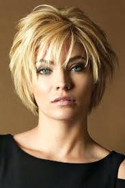 With a smooth top and trimmed hair towards the back, this hairdo is easy to maintain and looks good on all face shapes. Short Hair Hairstyles For 50 Year Old Women Novocom Top