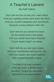 12 Of Our Favorite Poems About Teaching Weareteachers Teacher Poems Teaching Poems