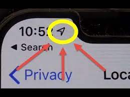 How To Turn Off An Arrow Icon On The Status Bar Next To The Clock On Iphone Youtube