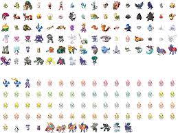 Go back to nameless sprite editor (nse). Pokemon Png Sprites