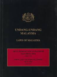 This edition was published in 1993 by percetakan nasional malaysia in kuala lumpur. Akta 172 Perancangan Bandar
