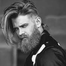 Viking Style Undercut Hairstyle For Men Vikings Hairstyle Haircareformen Hair Styles Beard Styles Beard Styles For Men