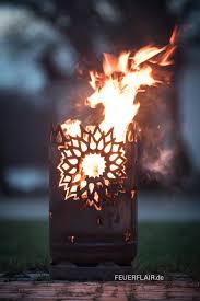 Kleine Feuertonne Sonne Feuertonnen Tonne Feuer