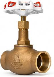 Amazon.com: 3/4 inch Angle Lead-Free Short Globe Valve With ...