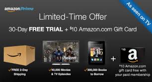 With an initial free trial of the streaming service, viewers can get 30 days of free content before officially committing to signup. Amazon Prime 30 Day Free Trial 10 Gift Card Hustler Money Blog