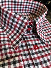 4.5 out of 5 stars. Morcouture Black White Red Check Shirt