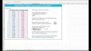 However, the %r was getting weaker. How Do You Calculate R Squared In Excel