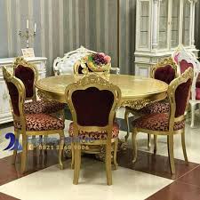 Meja makan bulat tidak jarang kita memilih interior unik untuk mengisi hunian anda. Harga Meja Makan Bulat Jepara 6 Kursi Model Terbaru Fazaira