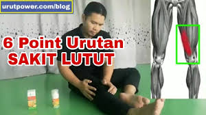 Tisu penghubung yang makin haus menyebabkan ia makin sakit dan mengalami keradangan. 6 Point Urutan Sakit Lutut Youtube