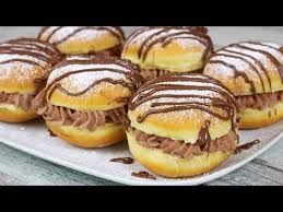 Berliner Mit Nutella Kreppel Mit Nutellacreme Pfannkuchen Krapfen Youtube Nutella Produkte Nutella Krapfen