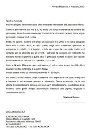 Come Si Scrive Una Lettera Di Presentazione Per Curriculum Vitae Www Hosteriadeltamiso Com