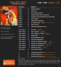 A mentor is a special npc that offers 4 missions, rewarding the player with unique abilities or skills upon completion of each mission. Dragon Ball Z Kakarot Trainer 24 Download Trainer Free