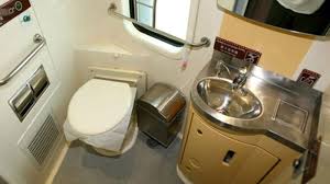 bathroom on tibet train
