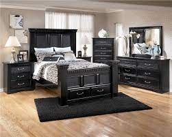 | new modern black 5 pieces bedroom set furniture w/ king platform vinyl bed ia42. Luxury Black Bedroom Furniture Bedroom Furniture Ideas