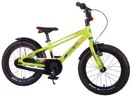 ⭐VOLARE Rocky bicycle 16", green, 91661 - buy in the online store Familand