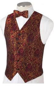 Black And Gold Vest Men S Black Gold And Red Floral Brocade Christmas Vest Gold Vests Dress To Impress