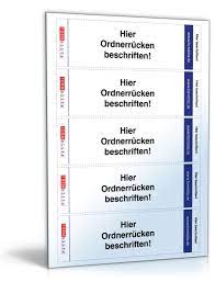 Wir bieten hier zwei möglichkeiten: Ordnerrucken Fur Leitz Ordner Hochformat 5 3 X 18 8