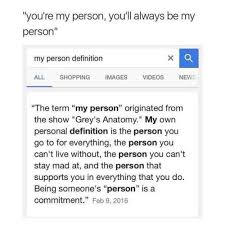 Life Quotes You Re My Person Via Http Ift Tt 2ey7hg4 Quotes Grey Anatomy Quotes Greys Anatomy Life Quotes