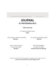 PDF) On the Assessment of Musical Behaviors in Ghanaian Public  Universities: A Critical Reflection