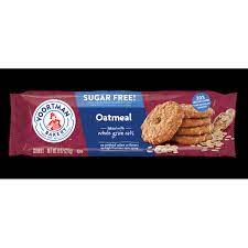 Because the batter will be slightly wet, spoon the cookie dough onto a lined baking sheet, forming the cookies. Voortman Sugar Free Oatmeal Cookies 8 Oz Walmart Com Walmart Com