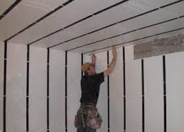 Insofast Applications Over Concrete Ceilings Concrete Ceiling Basement Remodeling Concrete
