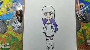 Me ha costado mucho espero. Como Dibujar Y Pintar A Lyna Animada Youtuber De Roblox How To Draw Lyna Youtuber Roblox Youtube
