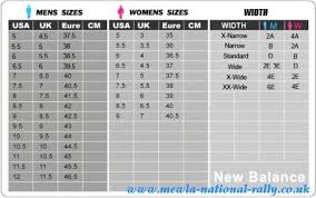 Real New Balance 993 Size Chart Aac70 82f38