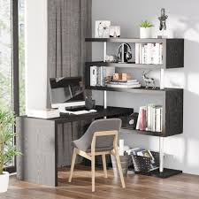 Depending on what you want to use your computer desk for, you can find the right computer table design that will perfectly match your needs, right here on urban ladder. Hollow Core Hobby Corner Desk Computer Table Rotating 4 Tier Shelf Combo Black 799932992643 Ebay