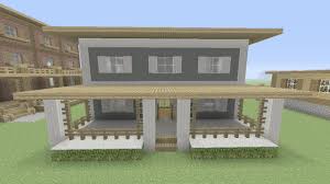 You didn't mention how many blocks i would need if i was to build this in survival, but apart from this the instructions are easy. Minecraft Build Easy House Tutorial Step House Plans 155281
