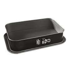 Kaiser Bakeware Noblesse 13 By 9 Inch Rectangular Springform Pan Amazon Com Kitchen Dining Kaiser Bakeware Springform Pan Cake Springform
