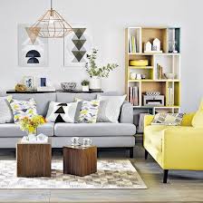 White is very soft a natural part of the living room and combines well with the two colors, but you will be surprised how well the blackberry clay. Grey And Lemon Living Room Contemporary Living Room Yellow Living Room Grey And Yellow Living Room Living Room Grey Yellow Living Room