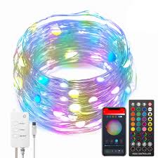 Dank des dünnen biegbaren kabels ist diese lichterkette auch zum basteln sehr gut geeignet. Smart Led Lichterkette Rgb Innen 10 Meter Wifi Smart Alexa Google Home Tuya Ledtech Shop De