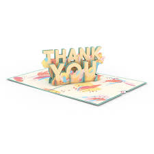 Maybe you would like to learn more about one of these? Artistic Thank You Pop Up Card Lovepop