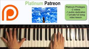 Naruto Shippuden Blue Bird Patreon Dedication 15 Piano Cover Piano Cover Free Piano Lessons Song Play
