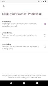 Simply use the same toggle to unlock your card that you used to. Westpac Pay Apprecs