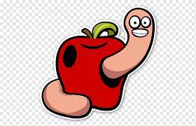 Mewarnai apel dan cacing halaman halaman mewarnai gratis untuk diunduh. Cacing Apple Apel Cinta Jantung Bunga Png Pngwing