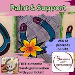 Paint & Support: Saratoga Hidden Horseshoes