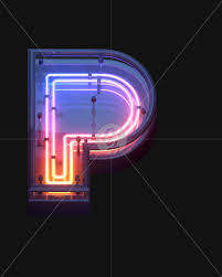 Layered psd easy smart object insertion license: P From Neon Game Font On Yellow Images Creative Fonts
