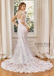 Sophia Tolli Leona Sophia Tolli Fit And Flare Wedding Dress Colored Wedding Dresses Wedding Dresses
